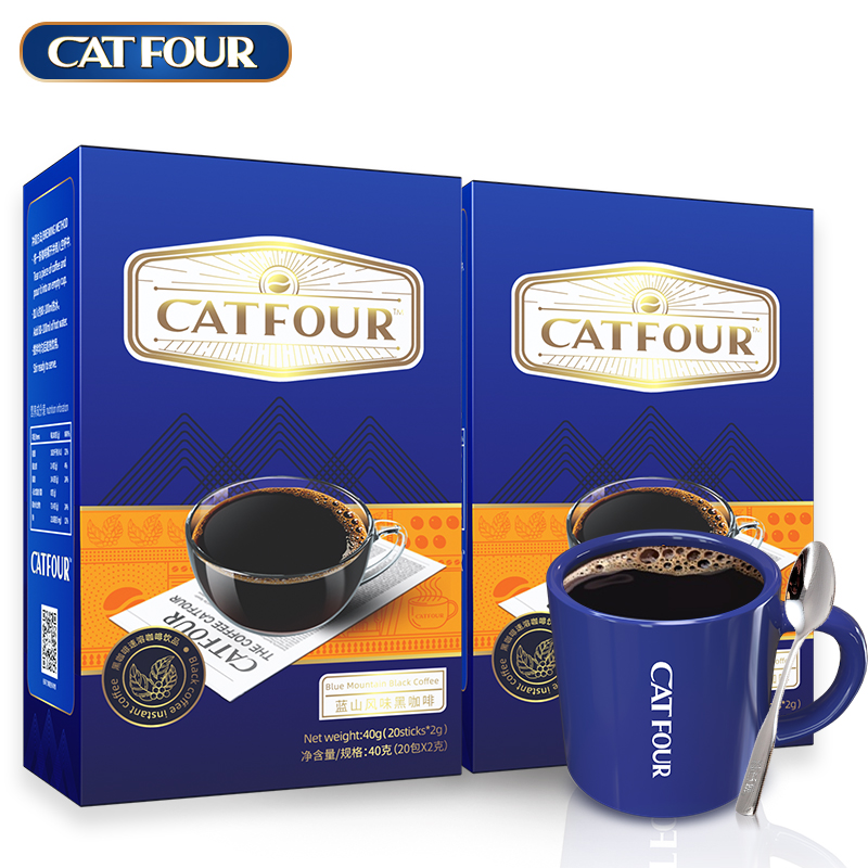 catfour40g黑咖啡40g